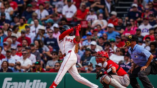 Ceddanne Rafaela hits a walk-off homer in the ninth for wild win to save the Red Sox from a series sweep  taken at BSJ Headquarters (Red Sox)
